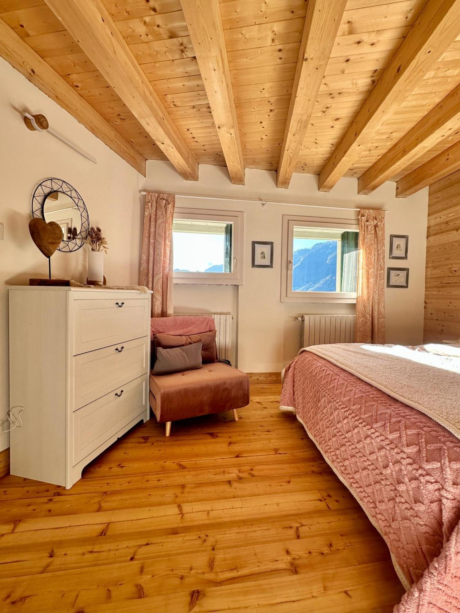 Cielo E Terra Chalet Zencheri Con Vista Panoramica Piazza  外观 照片