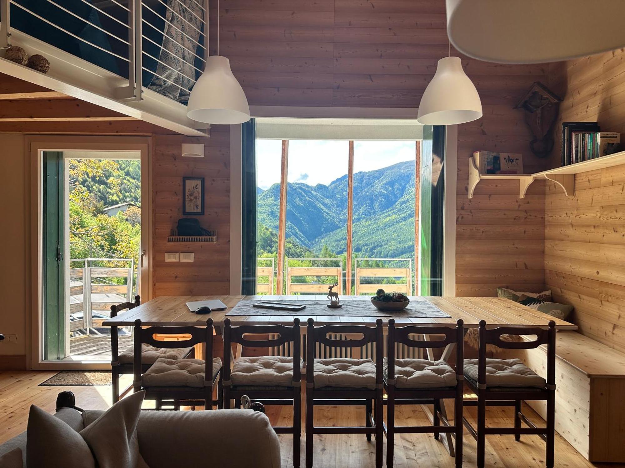 Cielo E Terra Chalet Zencheri Con Vista Panoramica Piazza  外观 照片