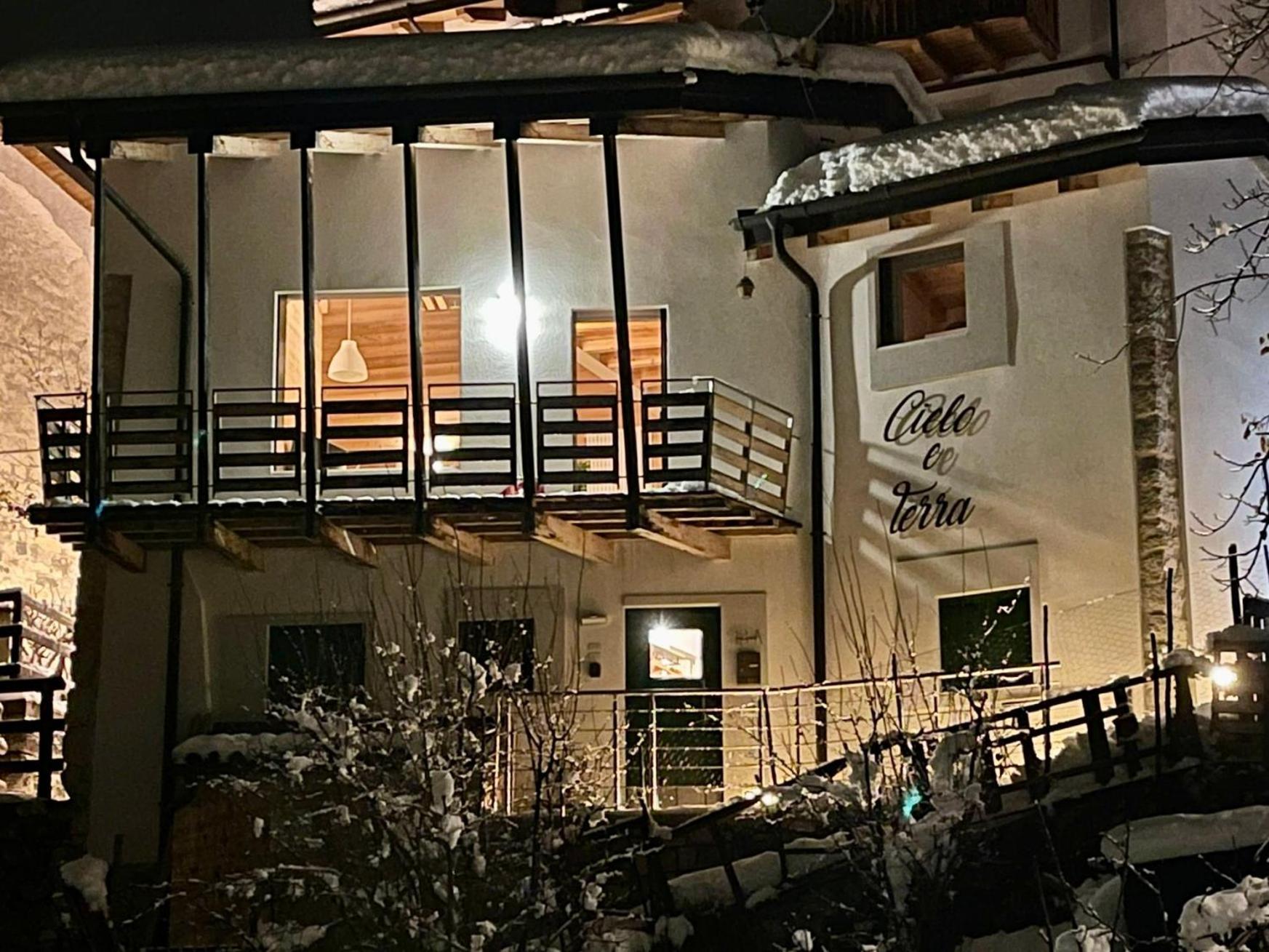 Cielo E Terra Chalet Zencheri Con Vista Panoramica Piazza  外观 照片