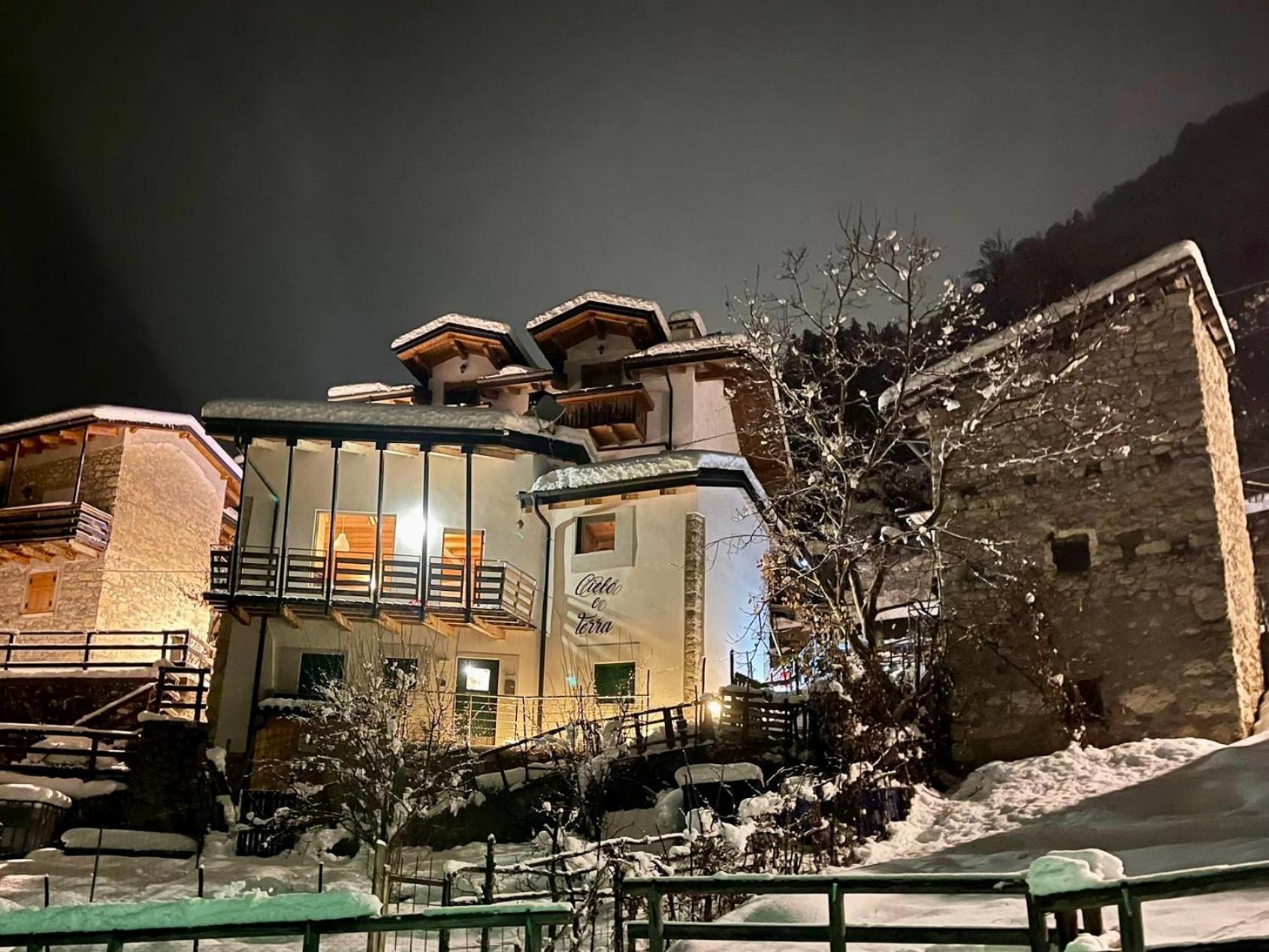 Cielo E Terra Chalet Zencheri Con Vista Panoramica Piazza  外观 照片
